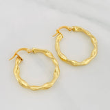 Candongas Bella 2.35 g / 2.5 cm Oro Amarillo 18K