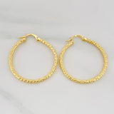Candongas Tefi 2.1 g / 1 1/4 in Oro Amarillo 18K