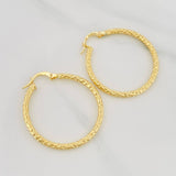 Candongas Tefi 2.1 g / 1 1/4 in Oro Amarillo 18K