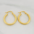 Candongas Tefi 1.9 g / 3/4 in Oro Amarillo 18K