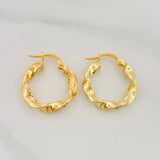 Candongas Remi 1.75 g / 3/4 in Oro Amarillo 18K