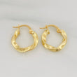 Hoop Earrings Remi 1.6 g / 3/4 in Yellow Gold 18K