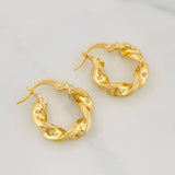 Candongas Milu 2.15 g / 3/4 in Oro Amarillo 18K