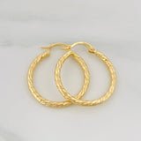 Candongas Leonore 1.75 g / 1 in Oro Amarillo 18K