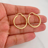 Candongas Leonore 1.75 g / 1 in Oro Amarillo 18K