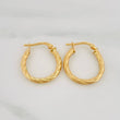 Candongas Mary 2.05 g / 3/4 in Oro Amarillo 18K
