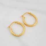 Candongas Mary 2.05 g / 3/4 in Oro Amarillo 18K