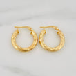 Candongas Mary 1.95 g / 3/4 in Oro Amarillo 18K