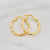 Candongas Megan 1.5 g / 1 in Oro Amarillo 18K