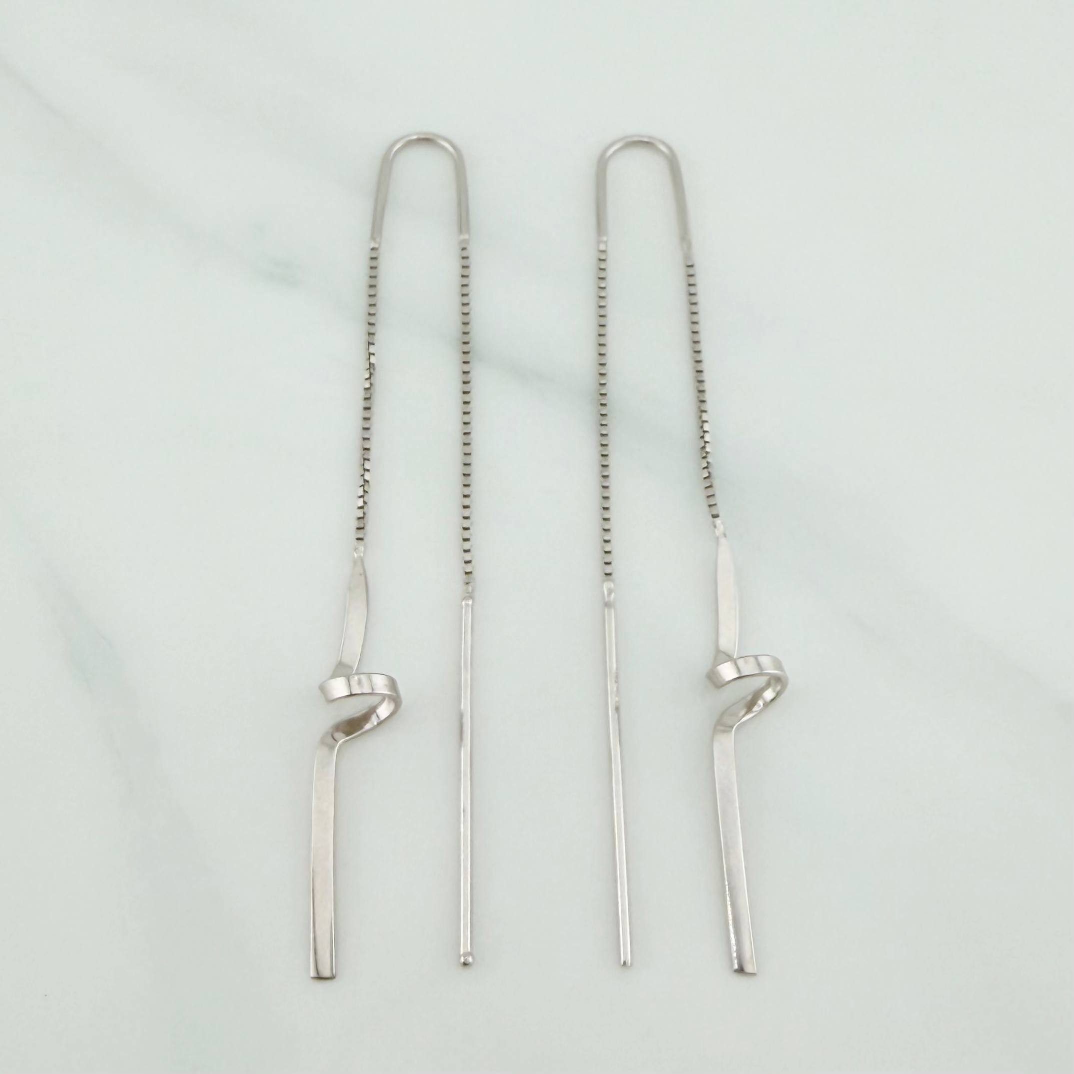 Topos Arete Veneciano Colgante 3.15 g / in / 0.9 mm Oro Blanco 18K