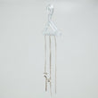 Topos Arete Veneciano Colgante 3.15 g / in / 0.9 mm Oro Blanco 18K