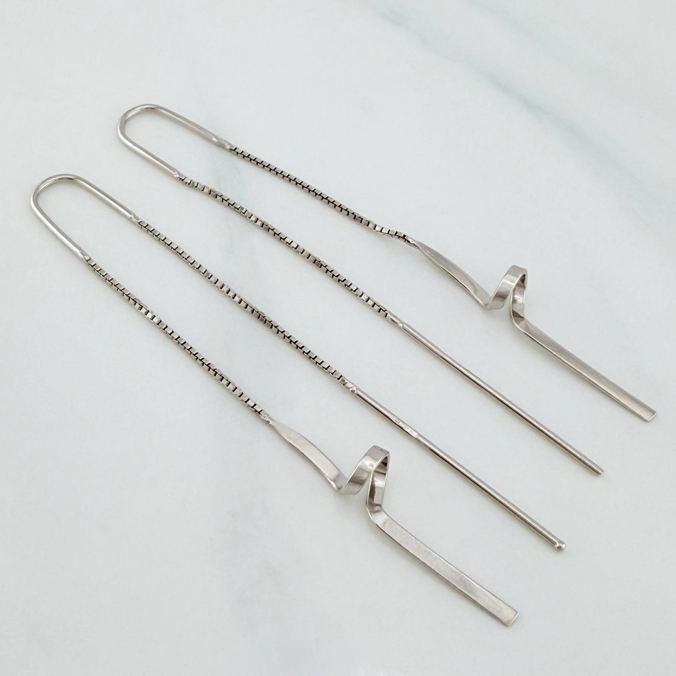 Topos Arete Veneciano Colgante 3.15 g / in / 0.9 mm Oro Blanco 18K