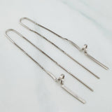 Topos Arete Veneciano Colgante 3.15 g / in / 0.9 mm Oro Blanco 18K