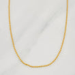 Cadena Militar 3.25 g / 19 3/4 in / 1.25 mm Oro Amarillo 18K