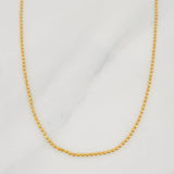 Cadena Militar 2.25 g / 19 3/4 in / 0.9 mm Oro Amarillo 18K