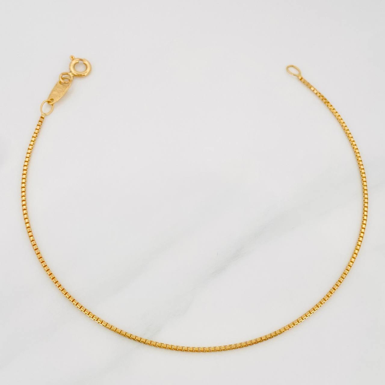 Pulso Veneciano 1.45 g / 7 in / 0.9 mm Oro Amarillo 18K