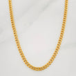 Cadena Cubana 6.55 g / 24 1/4 in / 2.8 mm Oro Amarillo 18K