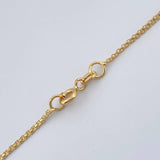 Cadena China 3.05gr / 23 3/4 in / 1.4mm Oro Amarillo +1 18K %