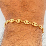 Pulso Gc 4.3gr / 7 3/4 in / 5.5mm Oro Amarillo 18K &