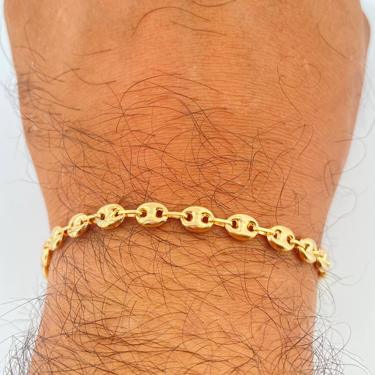 Gc Bracelet 4.1gr / 8 in / 6mm Yellow Gold 18K &