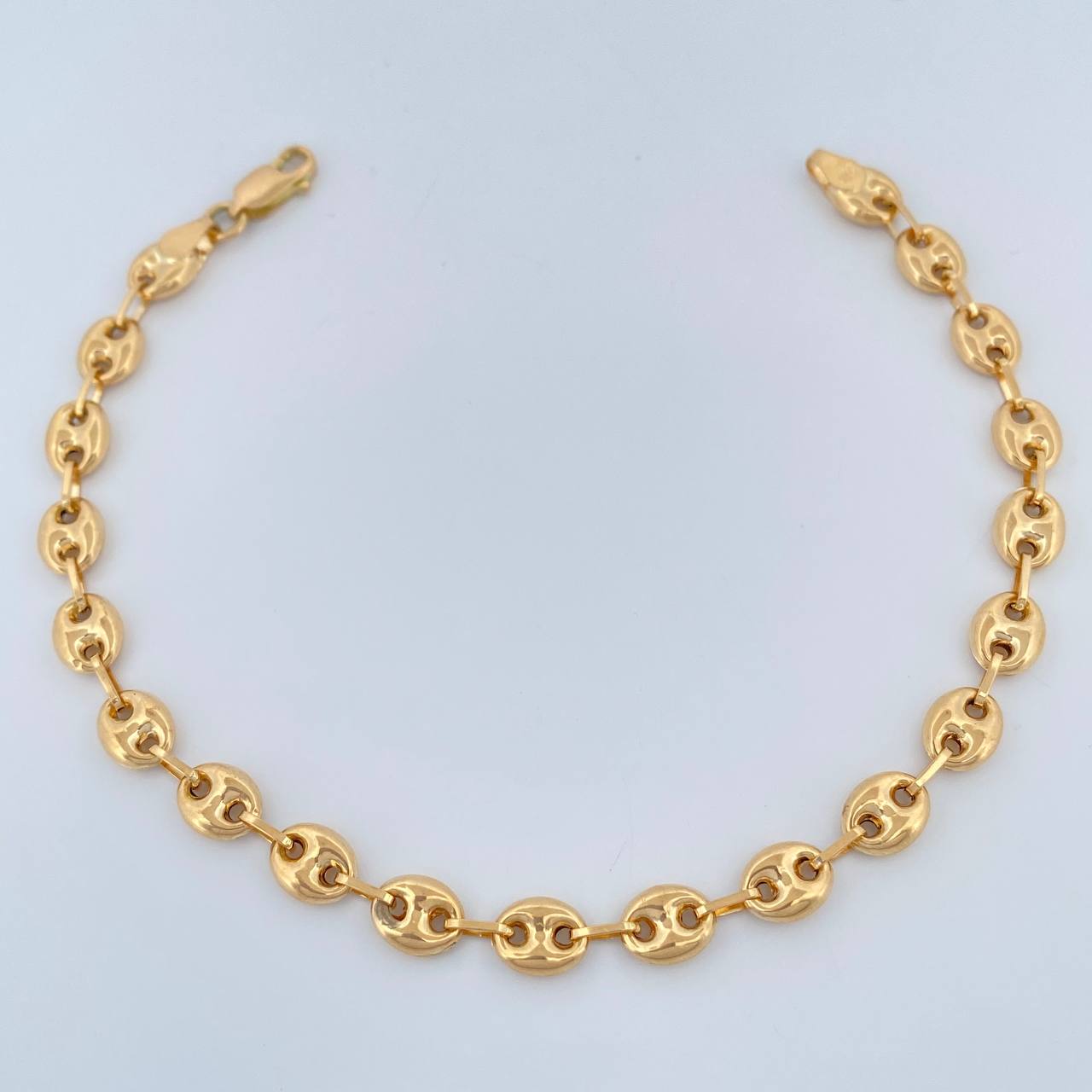 Gc Bracelet 4.1gr / 8 in / 6mm Yellow Gold 18K &