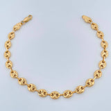 Gc Bracelet 4.1gr / 8 in / 6mm Yellow Gold 18K &