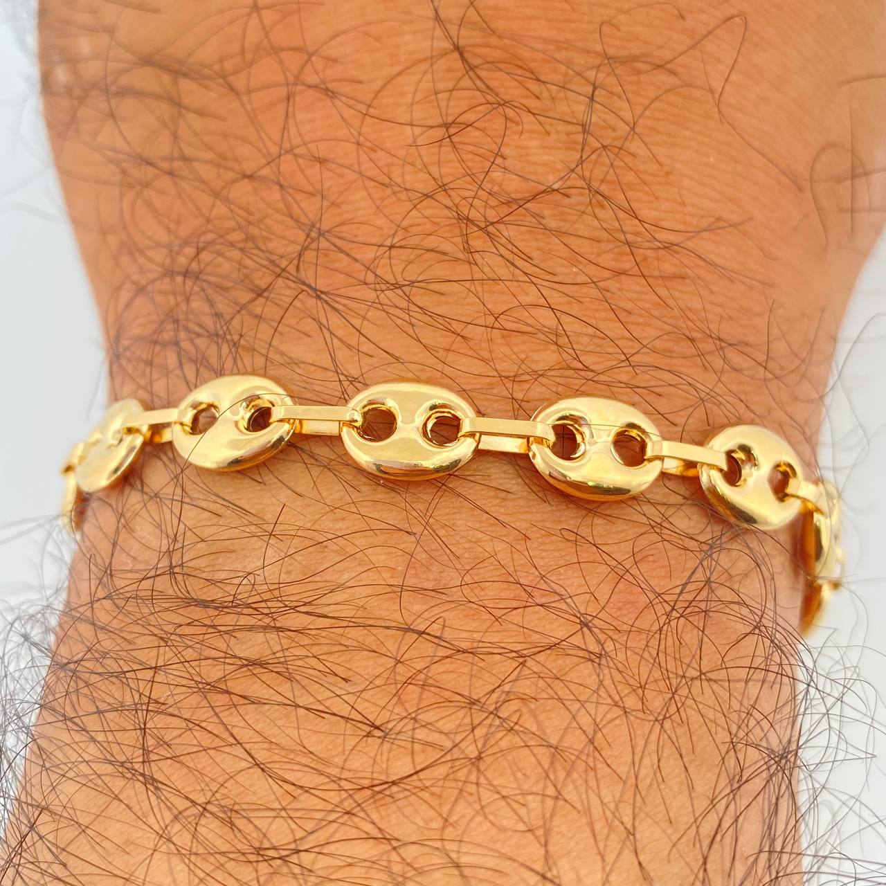 Gc Bracelet 5.65gr / 7 1/4 in / 7.95mm Yellow Gold 18K &