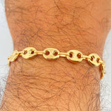 Gc Bracelet 5.65gr / 7 1/4 in / 7.95mm Yellow Gold 18K &