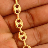 Gc Bracelet 5.65gr / 7 1/4 in / 7.95mm Yellow Gold 18K &