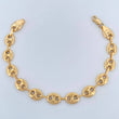 Gc Bracelet 5.65gr / 7 1/4 in / 7.95mm Yellow Gold 18K &