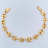 Gc Bracelet 5.65gr / 7 1/4 in / 7.95mm Yellow Gold 18K &