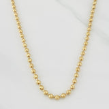 Cadena Militar Diamantado 24.55g / 24 in / 4mm Oro Amarillo 18K