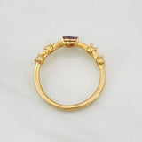 Anillo Corazón 1.55g / T4 3/4 Oro Amarillo 18K