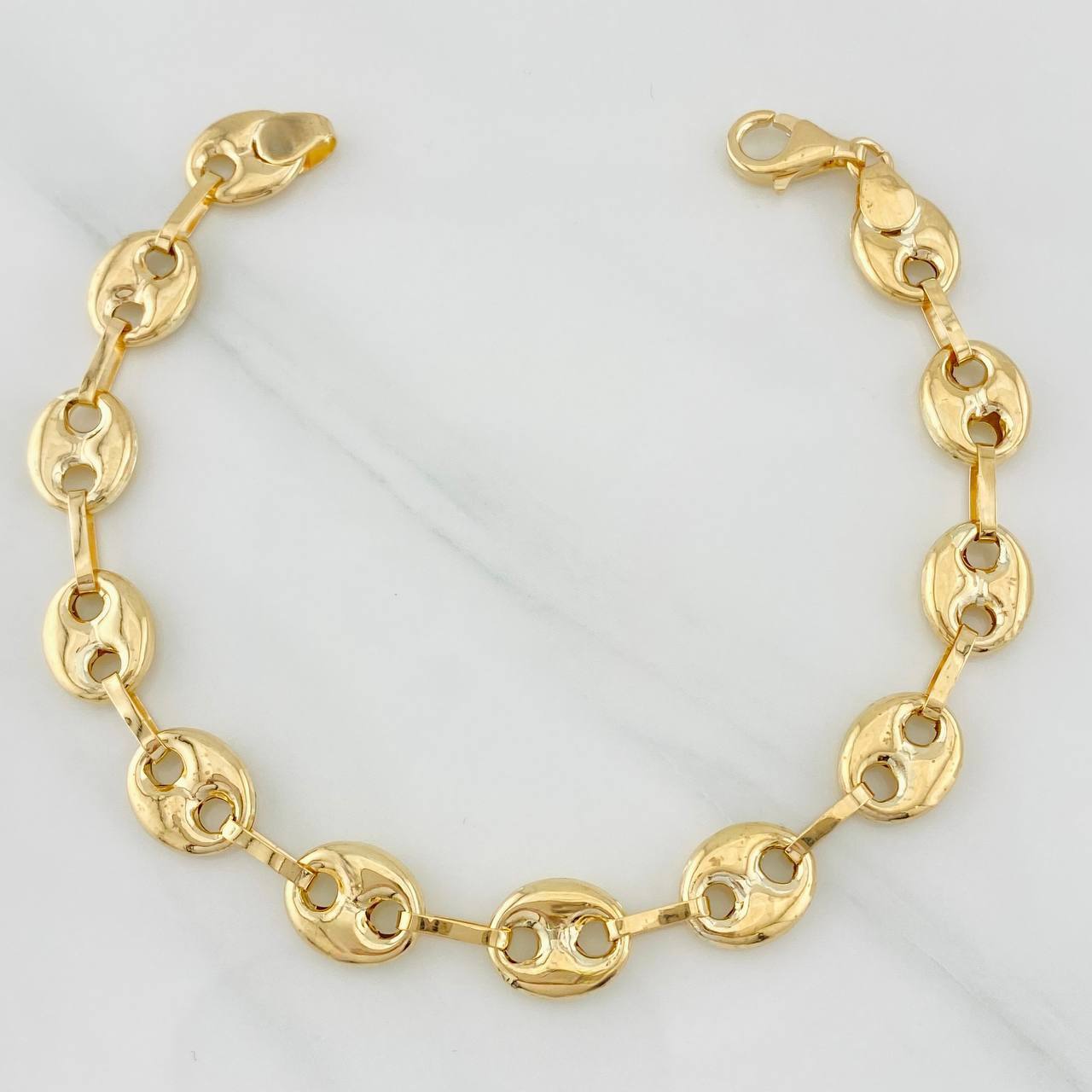 Bracelet GC 7.6g / 8 1/4 in / 9.62mm Yellow Gold 18K