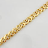 Bracelet Cubana 9.8g / 7 3/4 in / 6.53mm Yellow Gold 18K