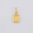 Dije Letra I 0.3g / 1/2 in Oro Amarillo 18K