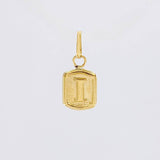 Dije Letra I 0.3g / 1/2 in Oro Amarillo 18K
