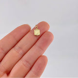 Dije Letra I 0.3g / 1/2 in Oro Amarillo 18K