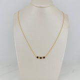 Cadena Trebol Aro Seguido 4gr / 17 3/4 in / 0.5mm Oro Amarillo 18K %