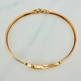 Pulso Infinito 12.95gr / 7 1/2 in / 4.3mm Oro Amarillo Nac.Esp. 18K $