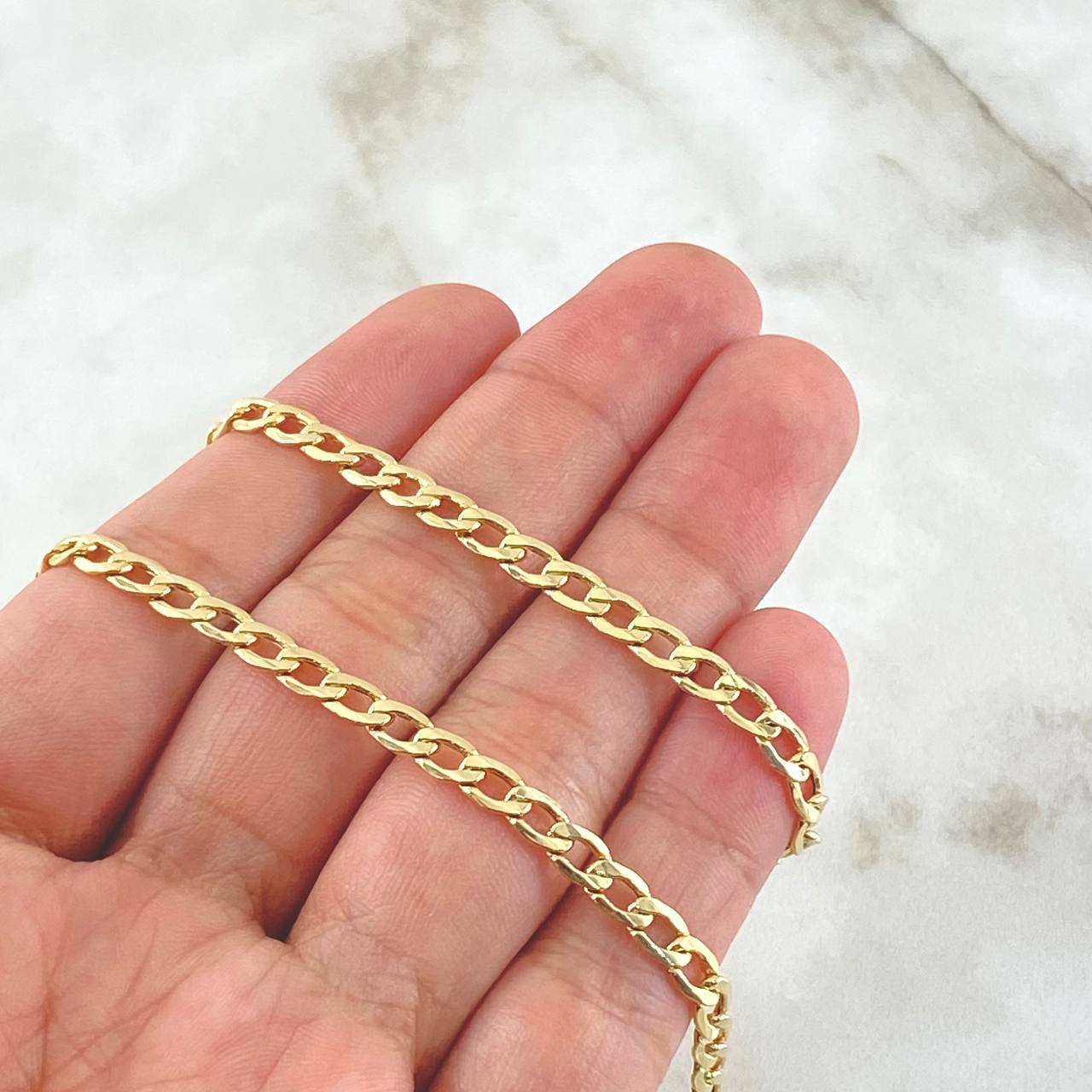 Cuban Links 7.6gr / 23.6in / 18K Gold +1$
