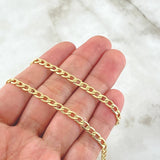Cuban Links 7.45gr / 23.6in / 18K Gold +1$