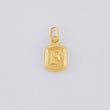Dije Letra F 0.3g / 1/2 in Oro Amarillo 18K