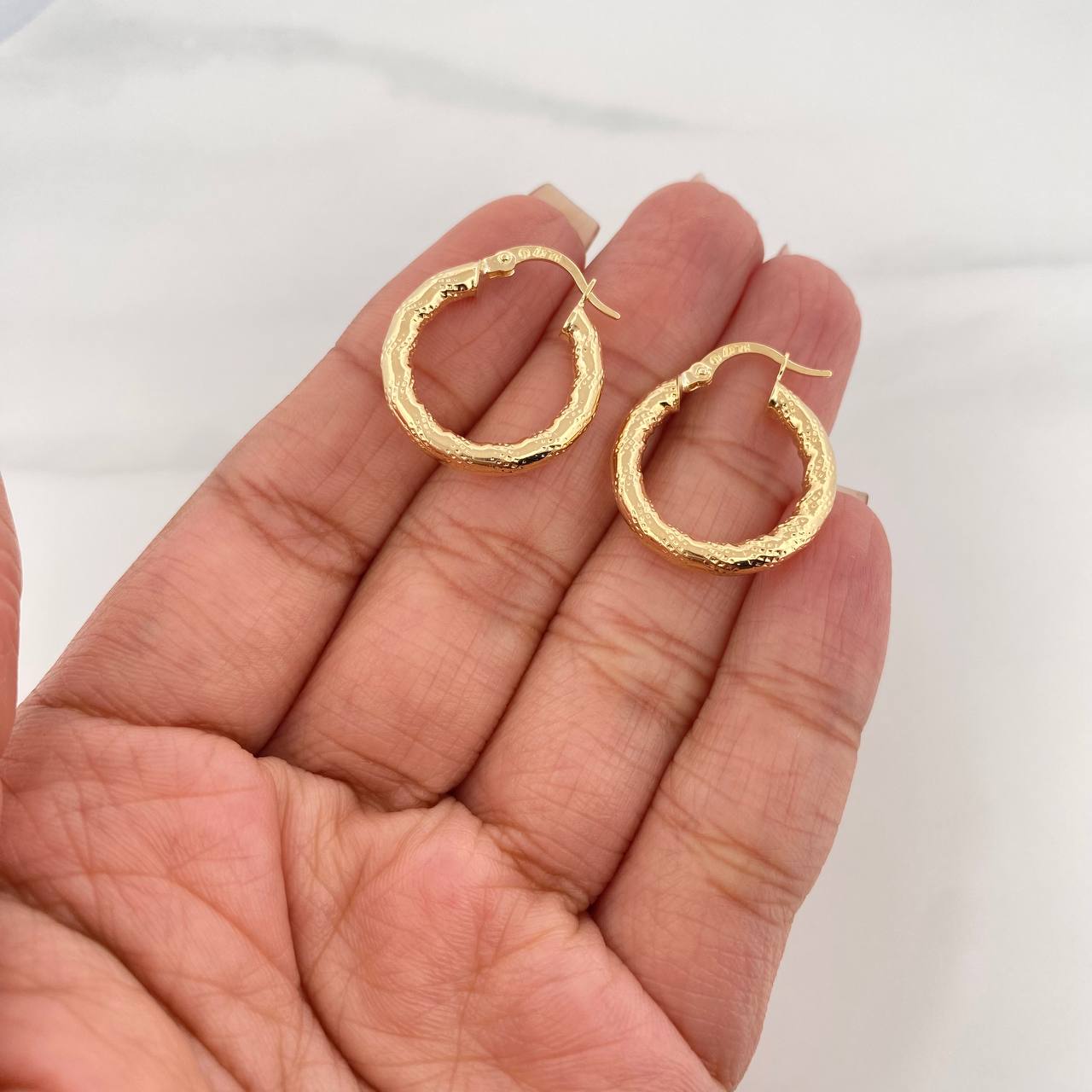 Candongas Noel 2.45 g / 1 in Oro Amarillo 18K