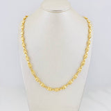 Cadena Rustica Tornillo 17.95g / 24 in / 5.2mm Oro Amarillo 18K