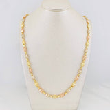 Rustic Screw Chain 15.5g / 24 in / 5.21mm Three Golds 18K
