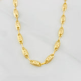 Cadena Rustica Corona 11g / 24 in / 4.55mm Oro Amarillo 18K
