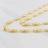 Cadena Rustica Corona 11g / 24 in / 4.55mm Oro Amarillo 18K