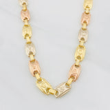 Cadena Rustica Corona 16.1g / 24 in / 5.8mm Tres Oros 18K