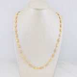 Cadena Rustica Corona 10.4g / 24 in / 4.5mm Tres Oros 18K